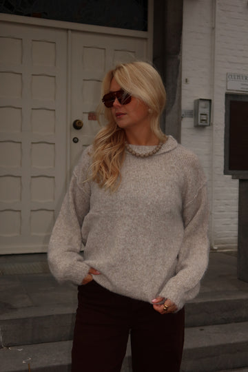 Knit Liza - Taupe