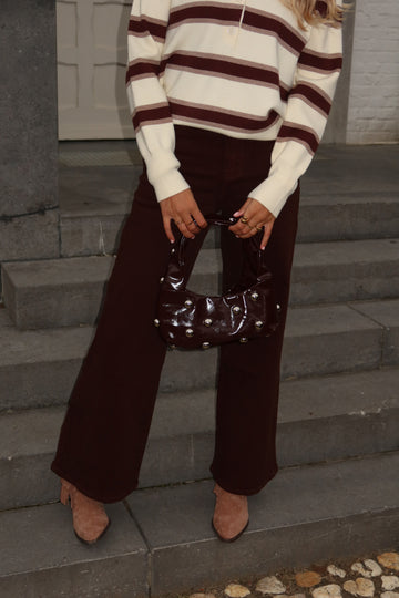 Wide leg Pia - Bruin