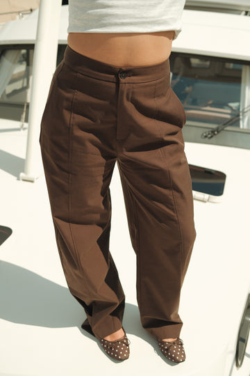 Pantalon Mila - Bruin