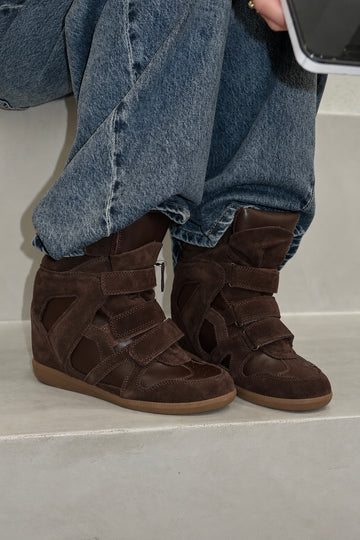 Wedge Sneaker Isabelle - Bruin