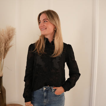 Blouse Adela - Zwart