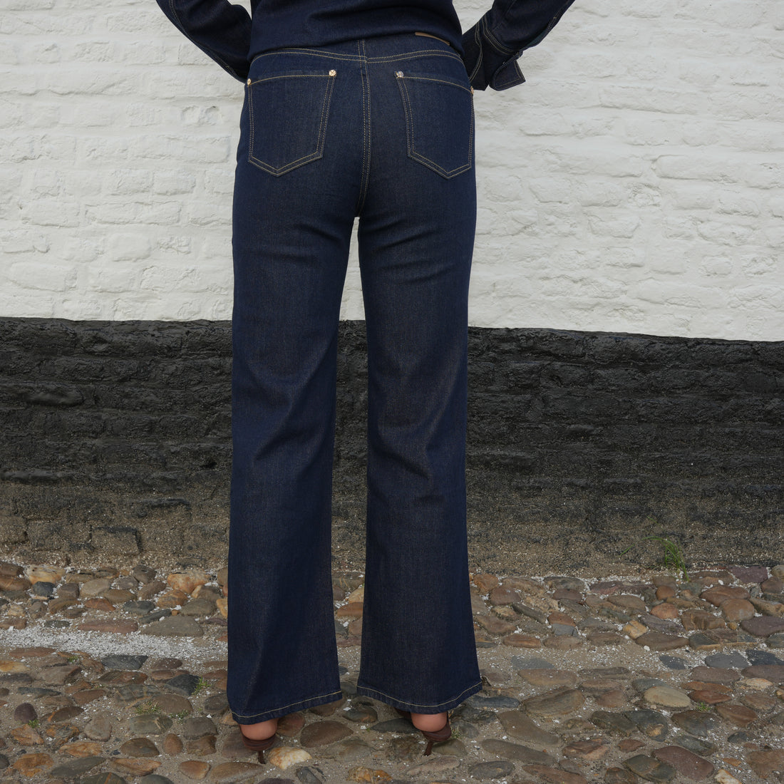 Jeans Faye - Denim blauw