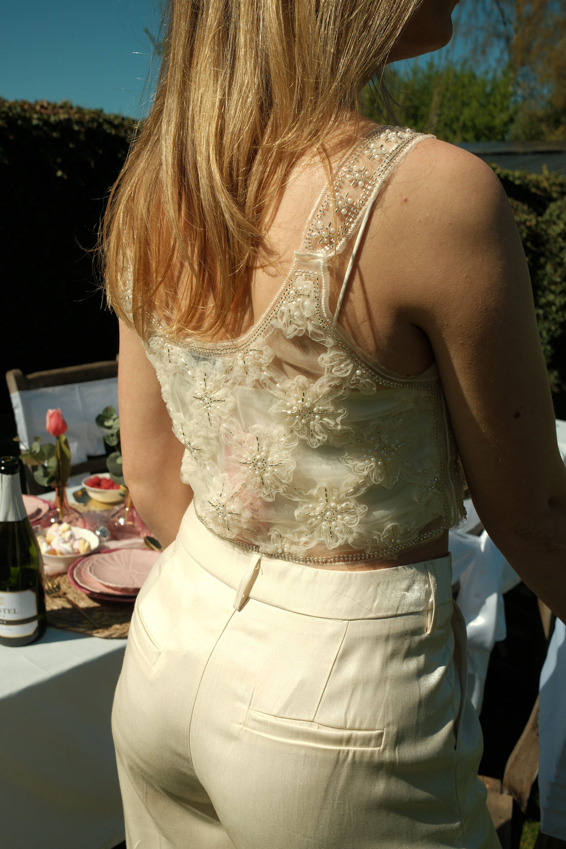Pantalon Gloss - Creme