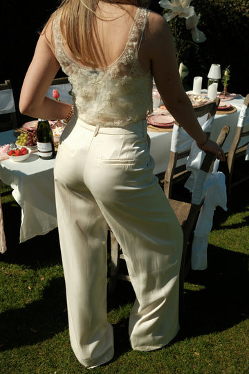 Pantalon Gloss - Creme