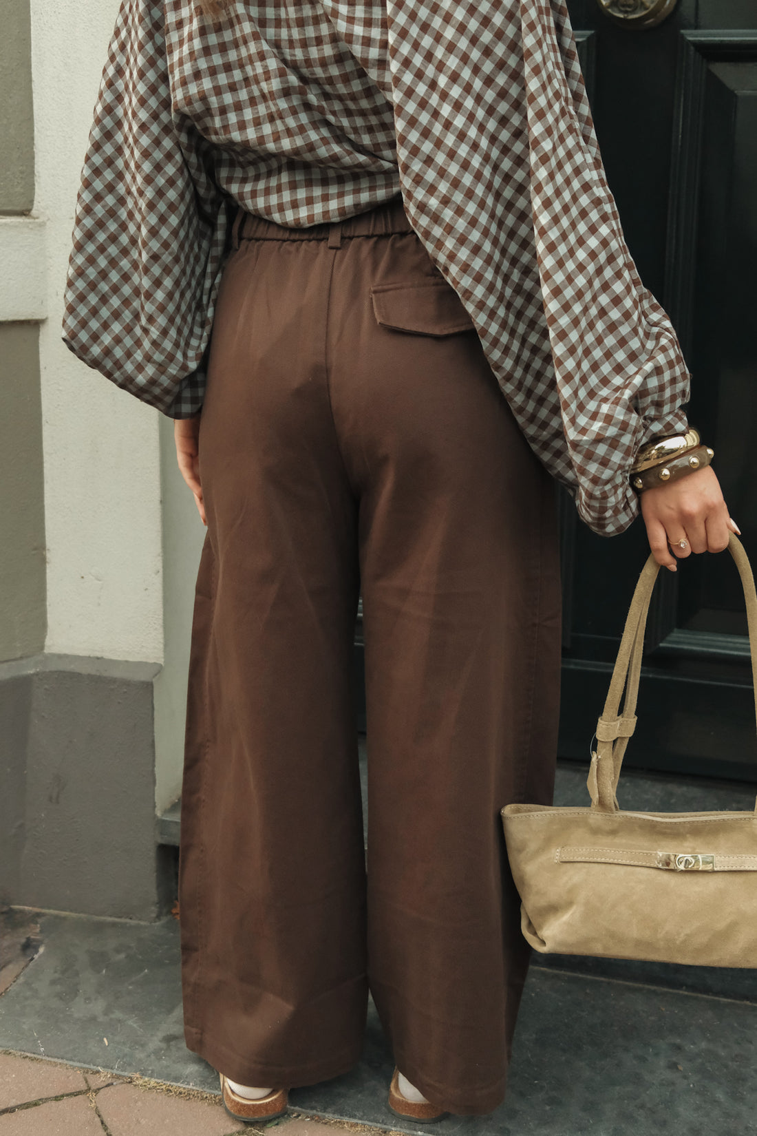 Ballon jeans Woods - Bruin