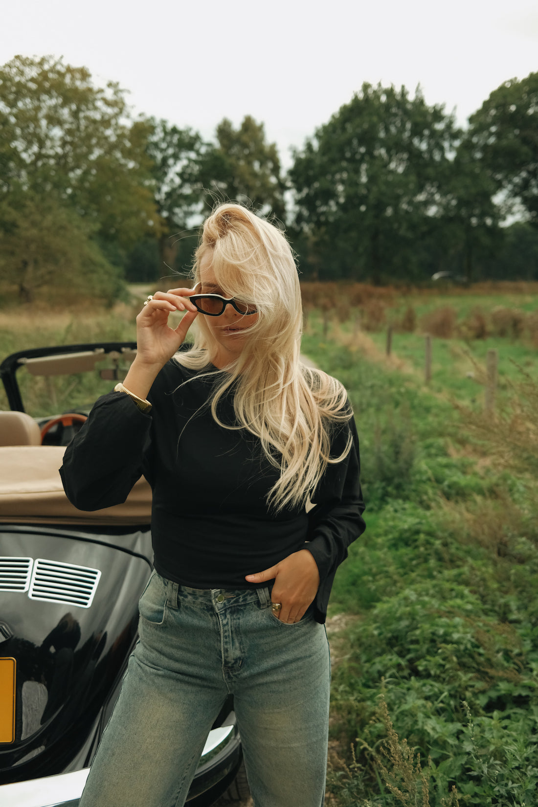 Longsleeve Elin - Zwart