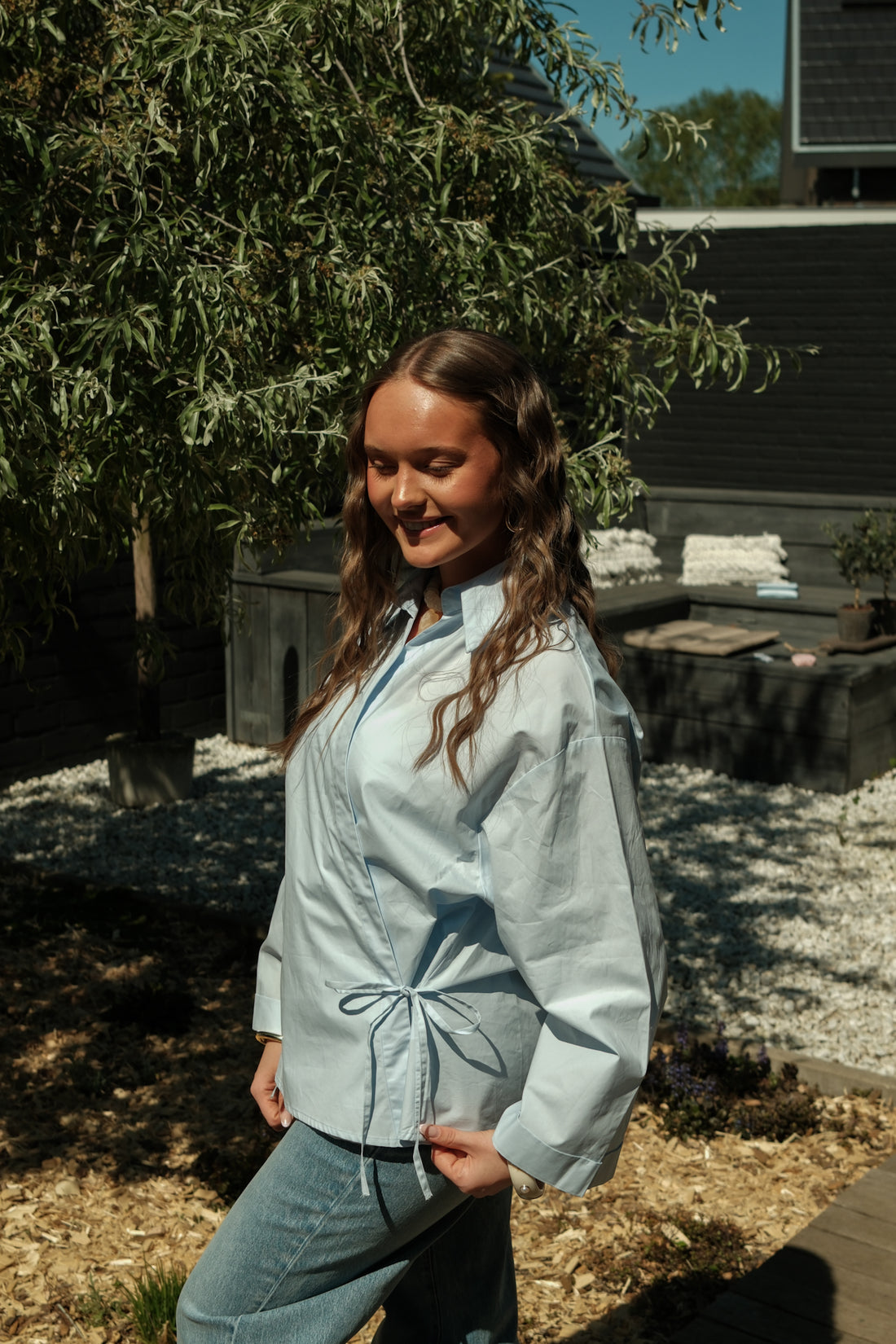 Blouse Zeya - Blauw