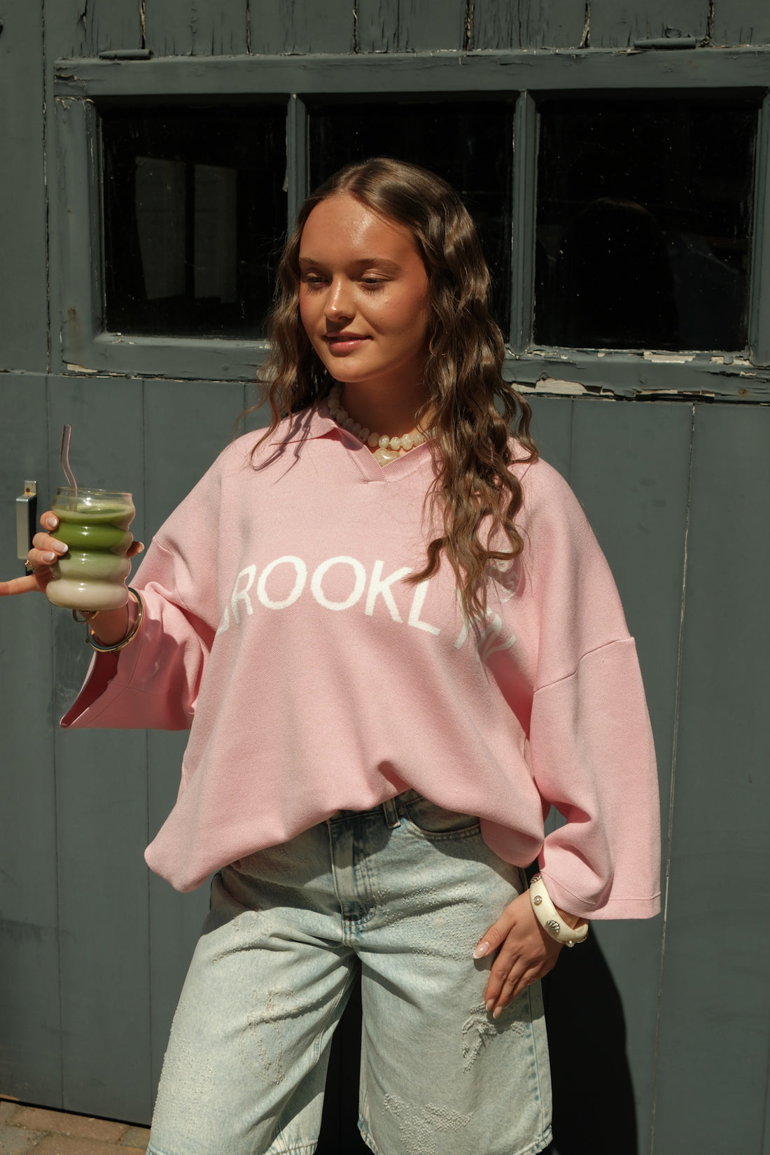 Longsleeve Brooklyn - Roze