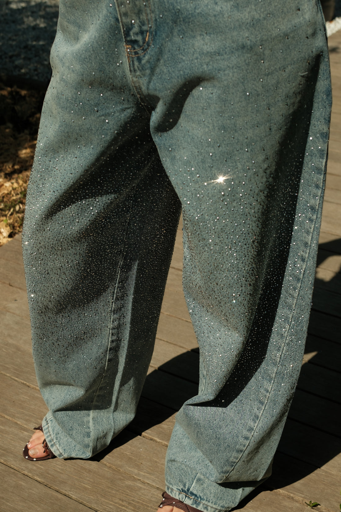 Ballon jeans Halo - Blauw