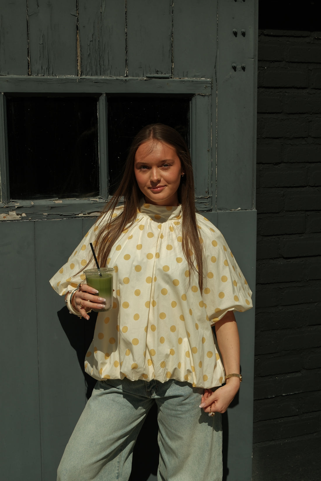 Blouse Lilo - Geel