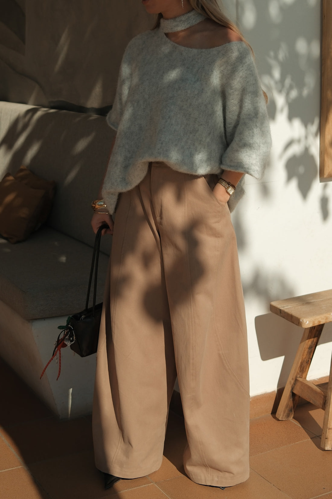 Balloon Pantalon Jody - Taupe