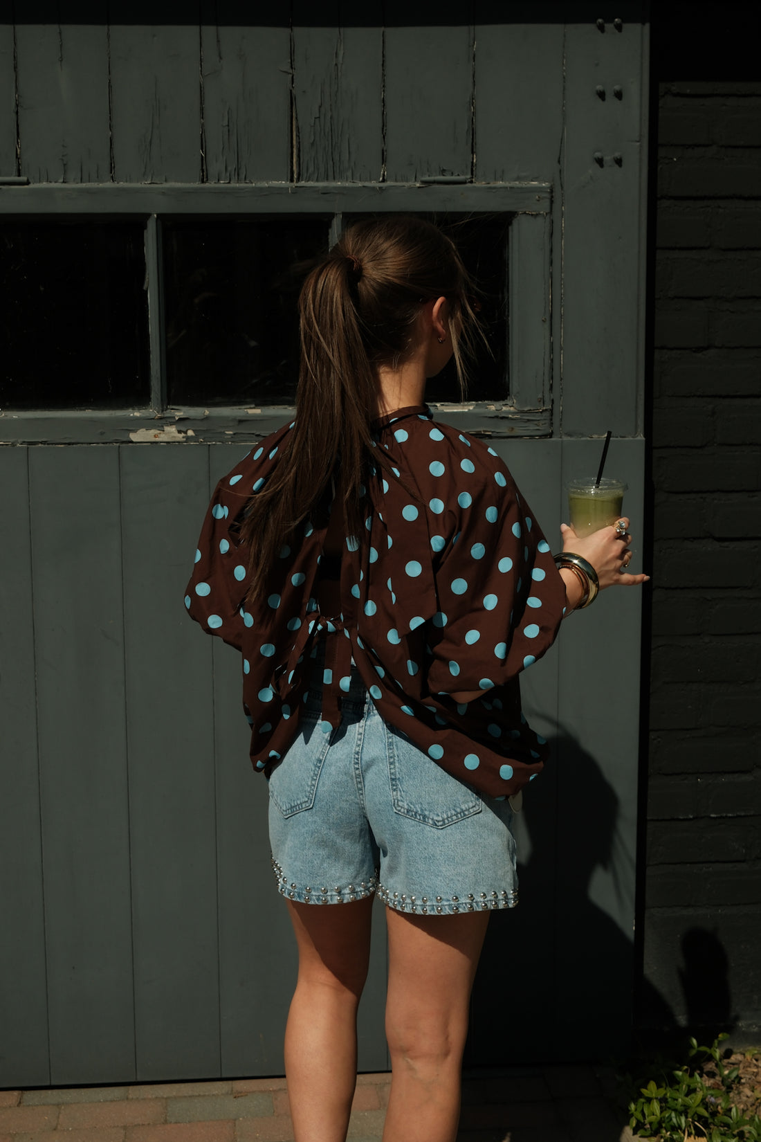 Blouse Lilo - Bruin