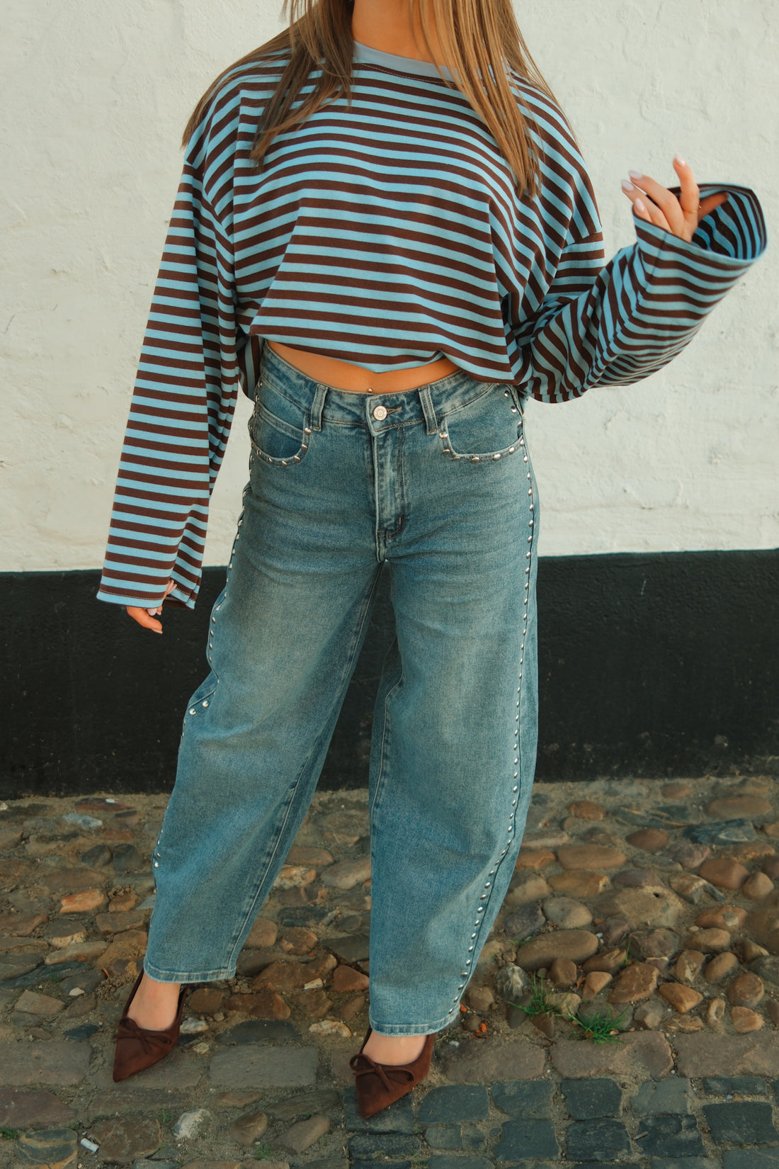 Balloon jeans Seya - Blauw