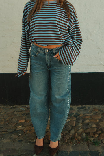 Balloon jeans Seya - Blauw