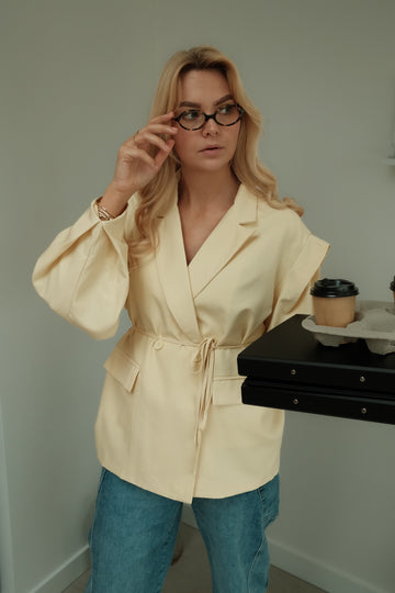 Blazer Kind - Geel