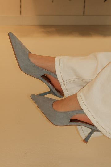 Heel Suede Sera - Blauw