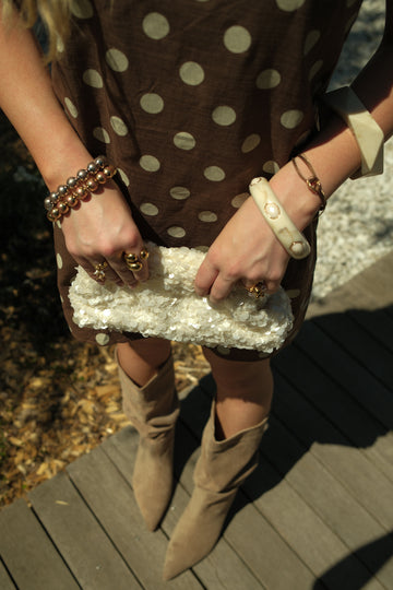 Tas Shine - Creme