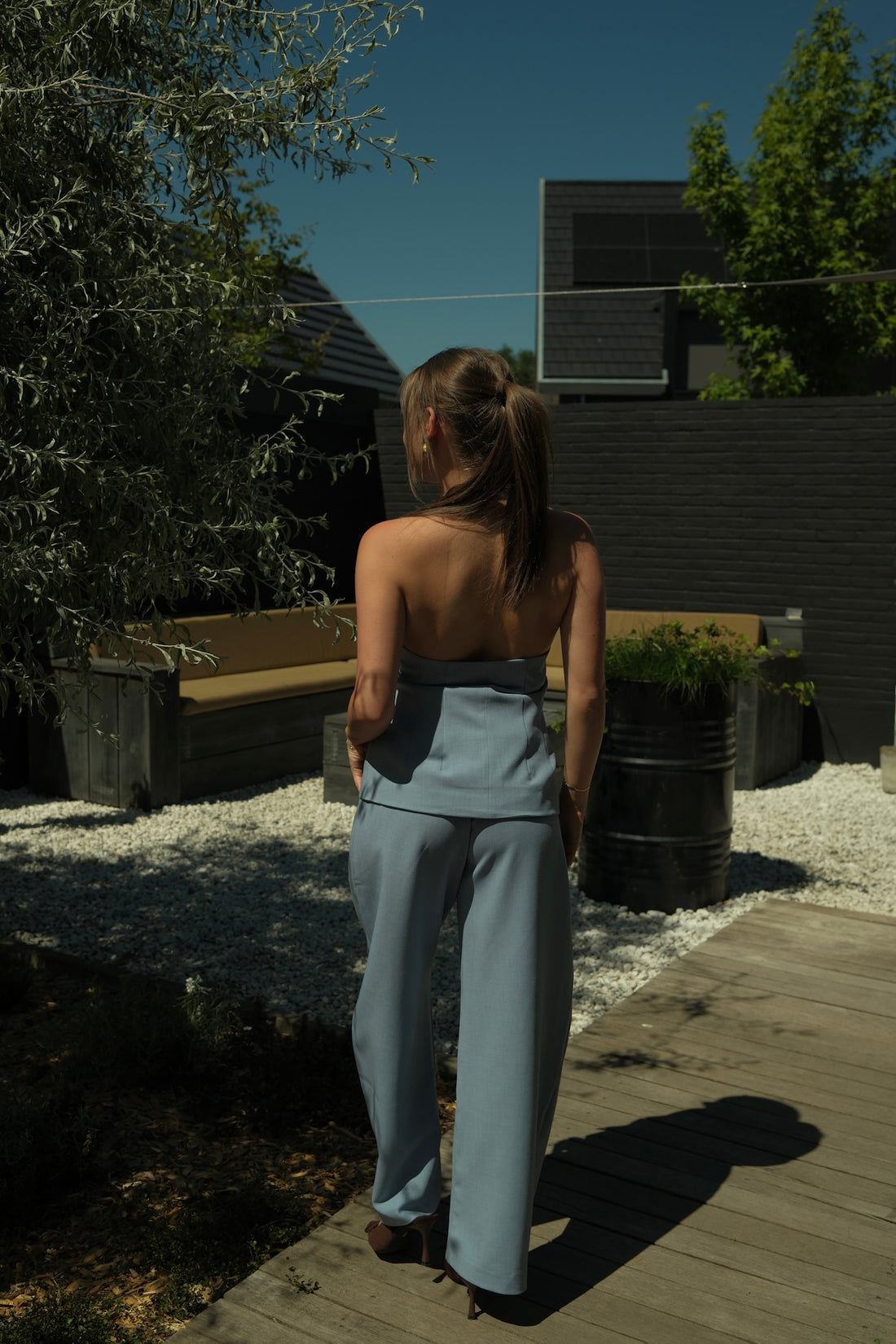 Pantalon Mesi - Blauw