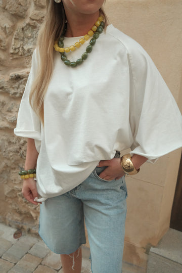 Shirt Flare - Wit