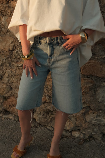 Short Luca - Blauw