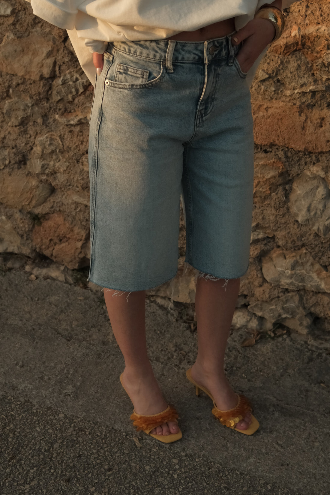 Short Luca - Blauw
