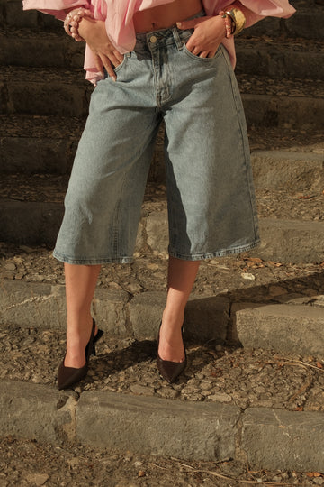 Short Chica - Blauw