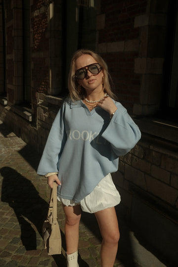 Longsleeve Brooklyn - Blauw