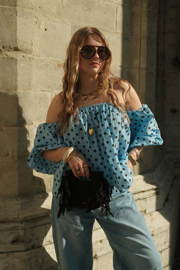 Top Ame  - Blauw