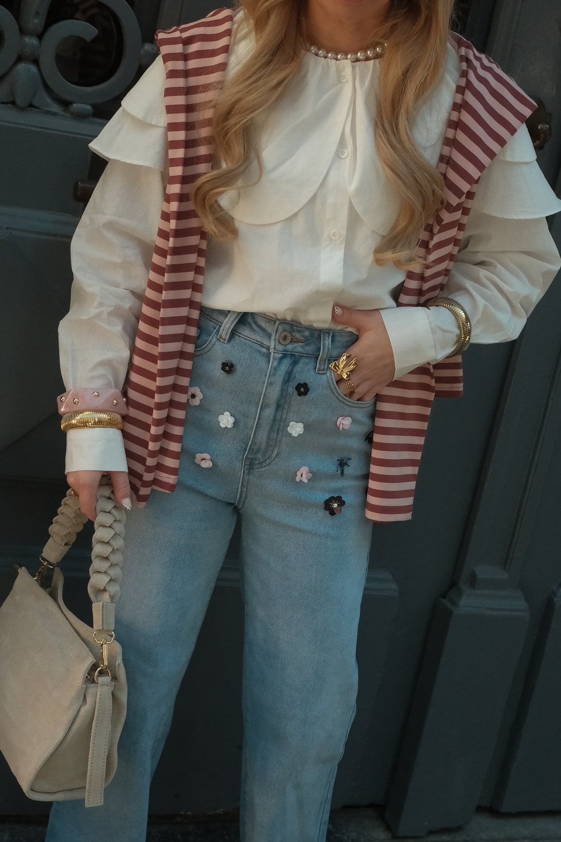 Straight leg jeans Aila - Denim