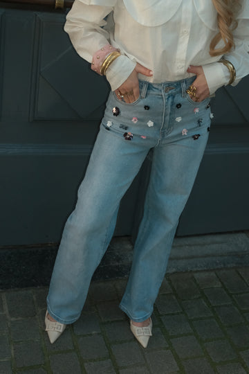 Straight leg jeans Aila - Denim