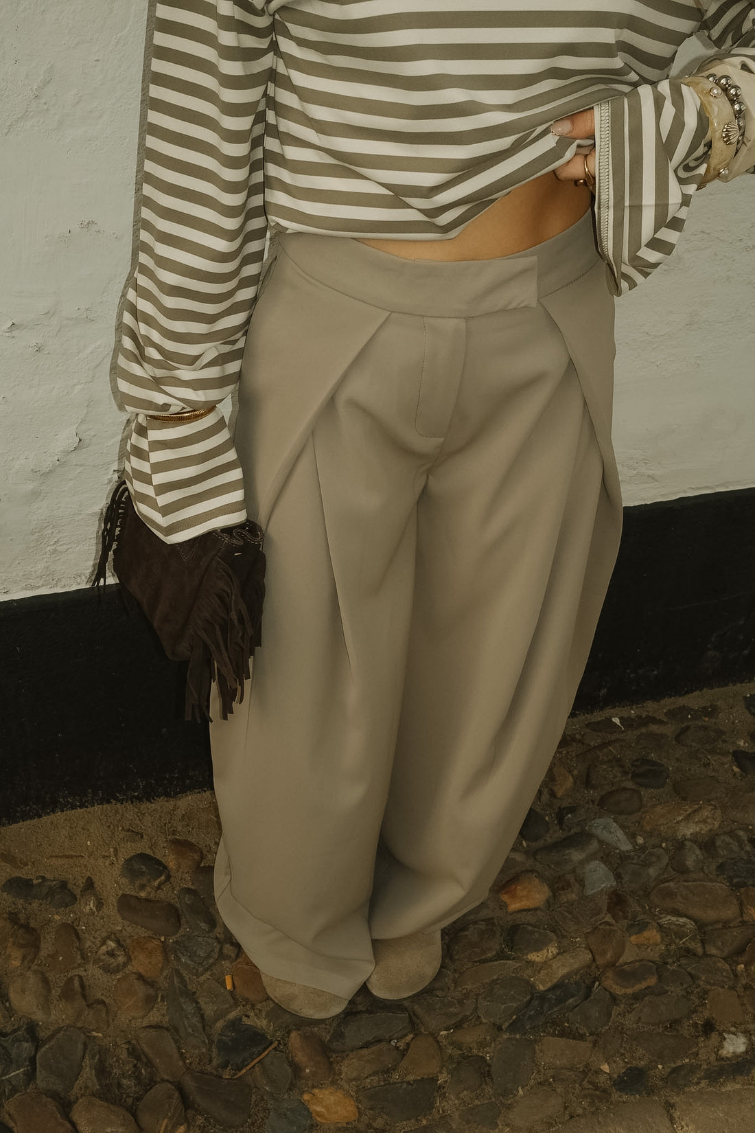 Pantalon Zoey - Taupe