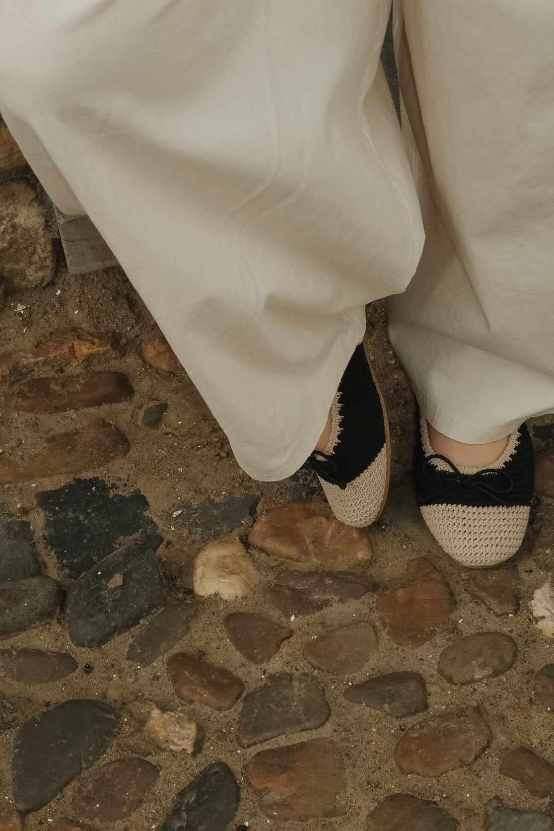 Ballerina Chanel - Zwart