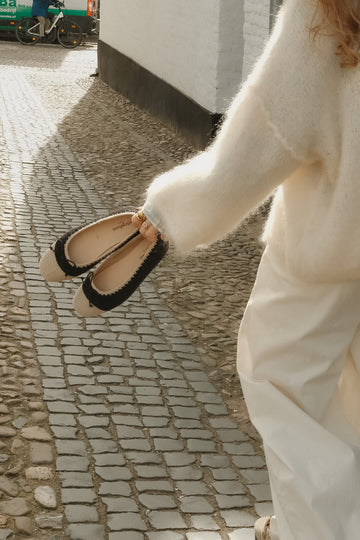 Ballerina Chanel - Zwart