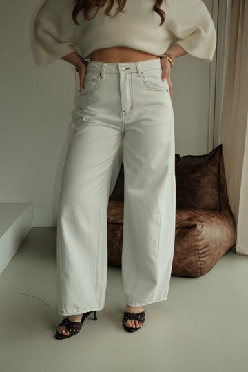 Ballon jeans Nura - Wit