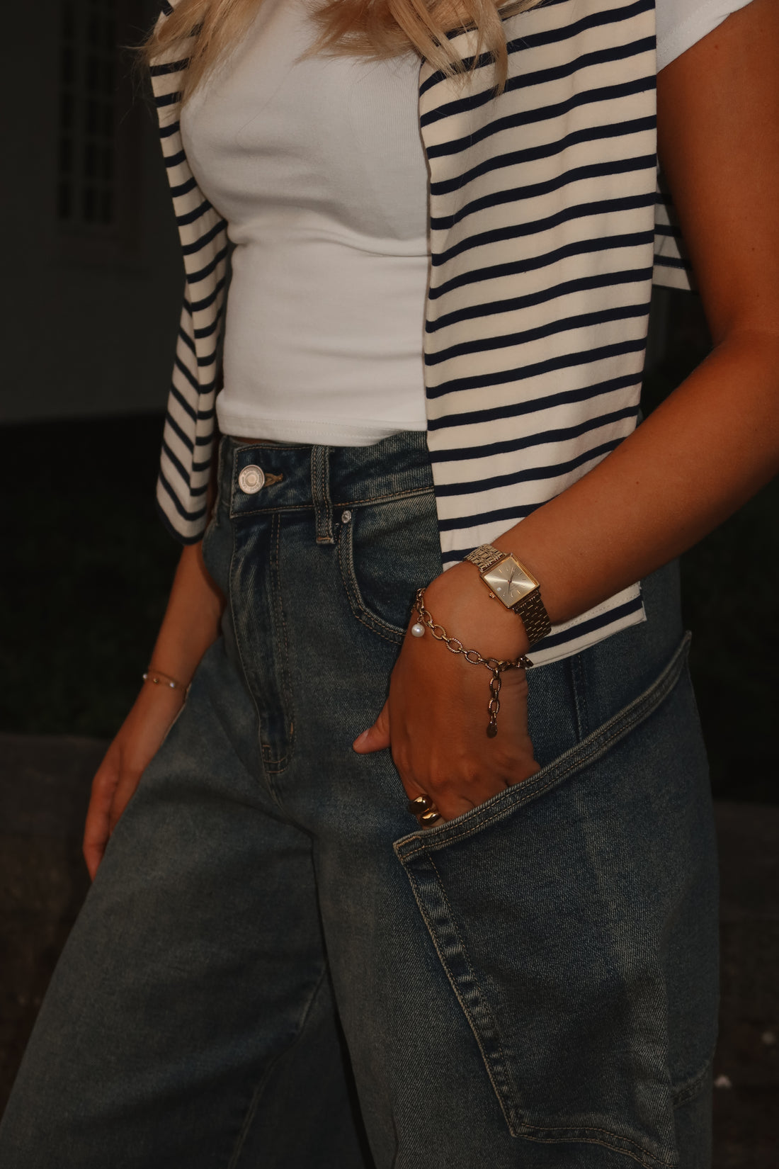 Ballon jeans Beau - Blauw
