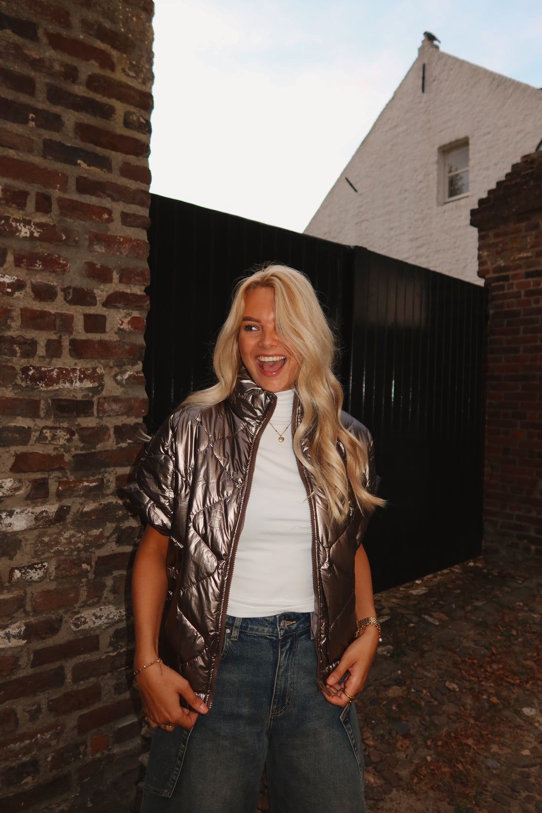 Bodywarmer Aro - Taupe