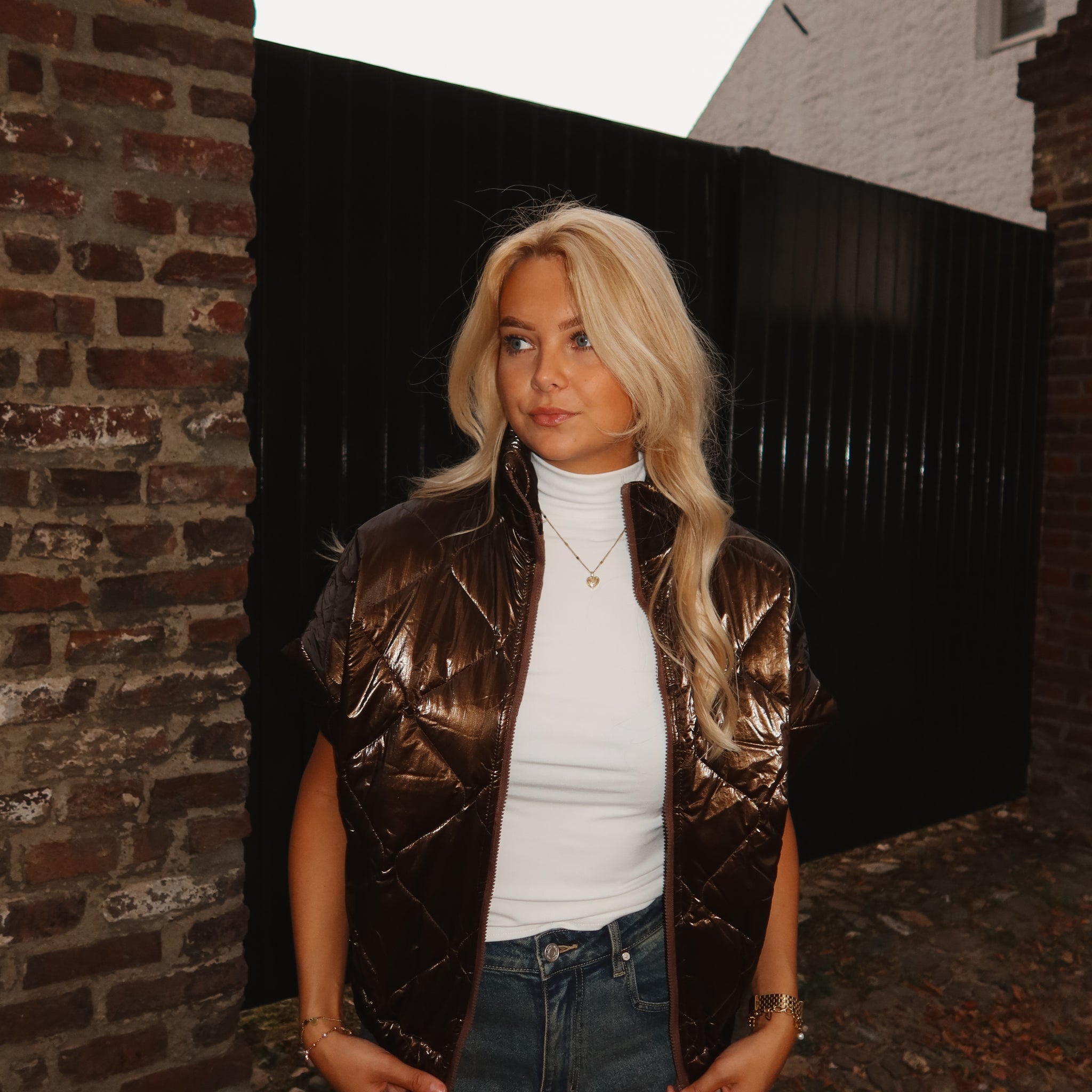 Bodywarmer Aro - Coffee