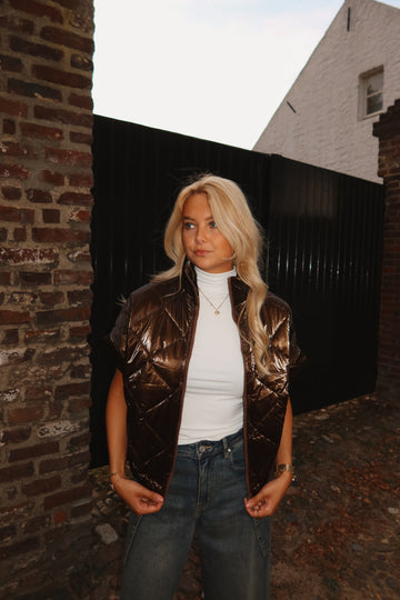 Bodywarmer Aro - Coffee
