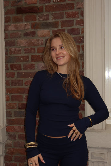 Top Navy - Blauw
