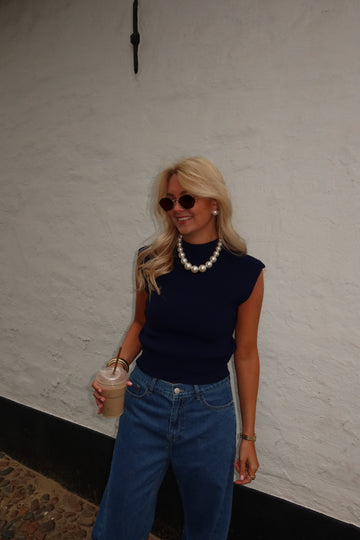 Top Lina - Blauw
