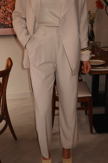 Pantalon Crush - Creme