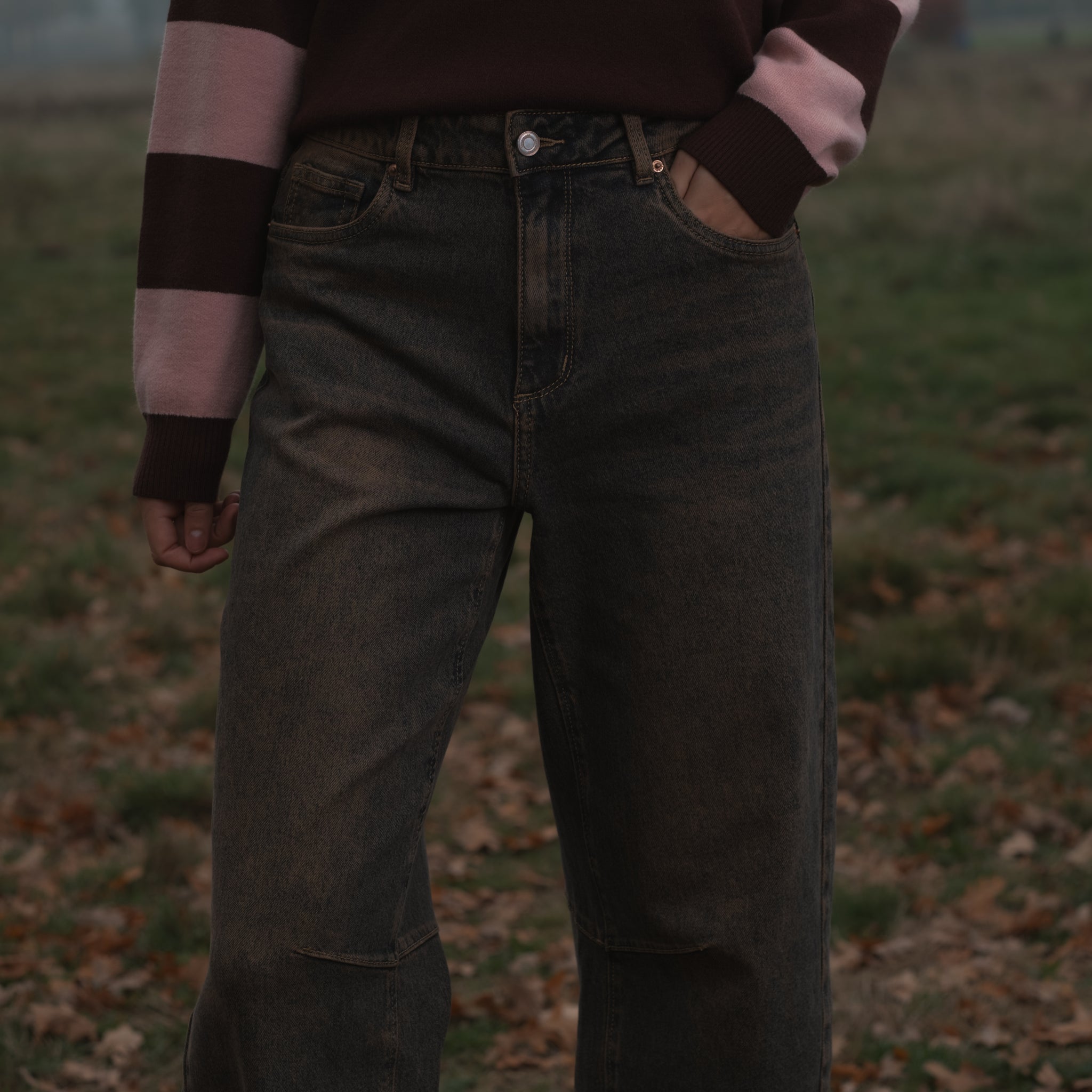 Jeans Bliss - oud roze