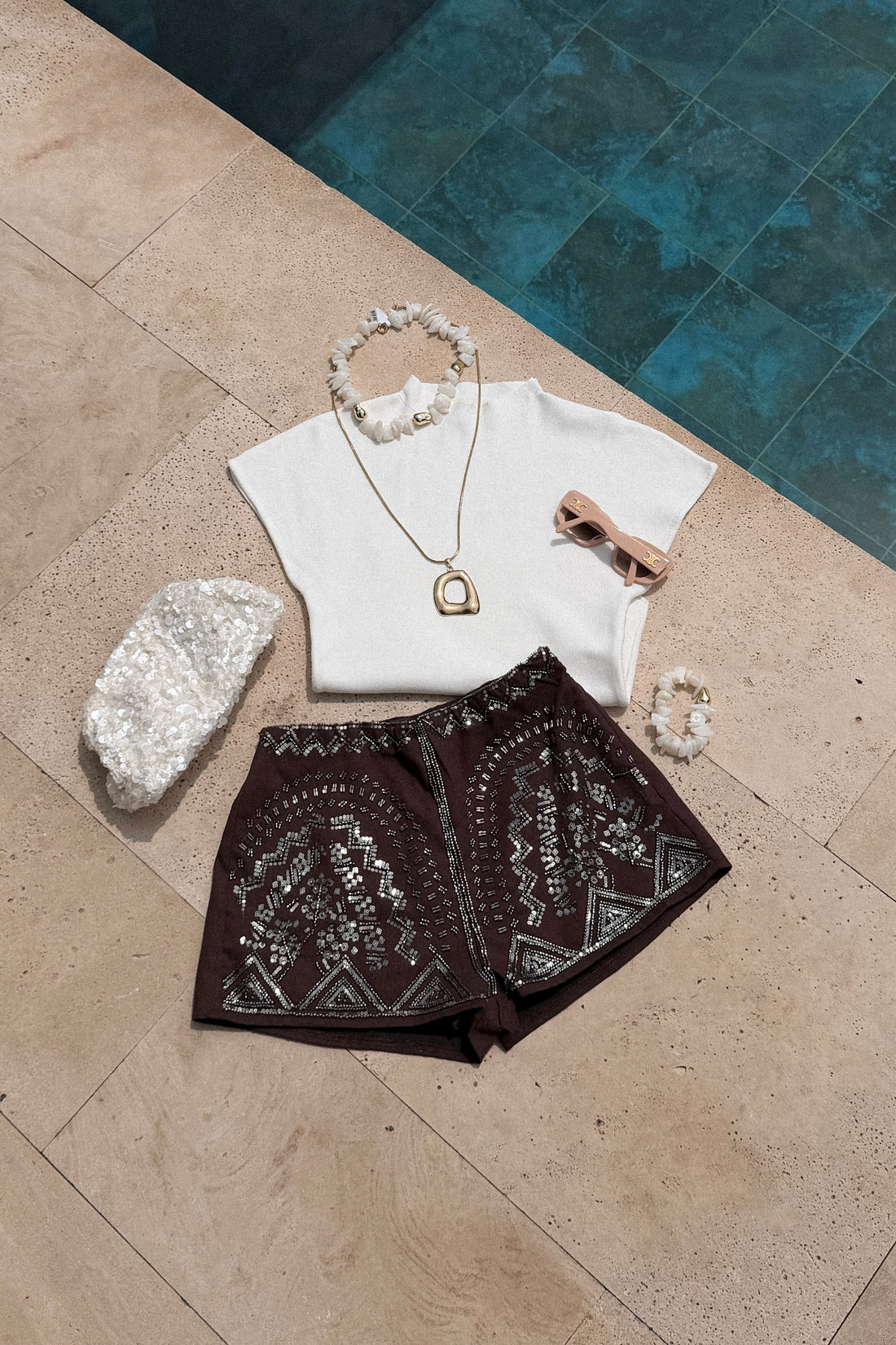 Short Zella - Bruin