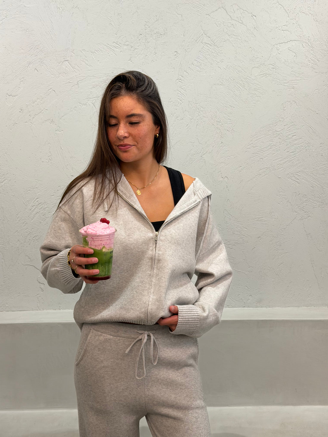 Knit Set Izzy - Grijs